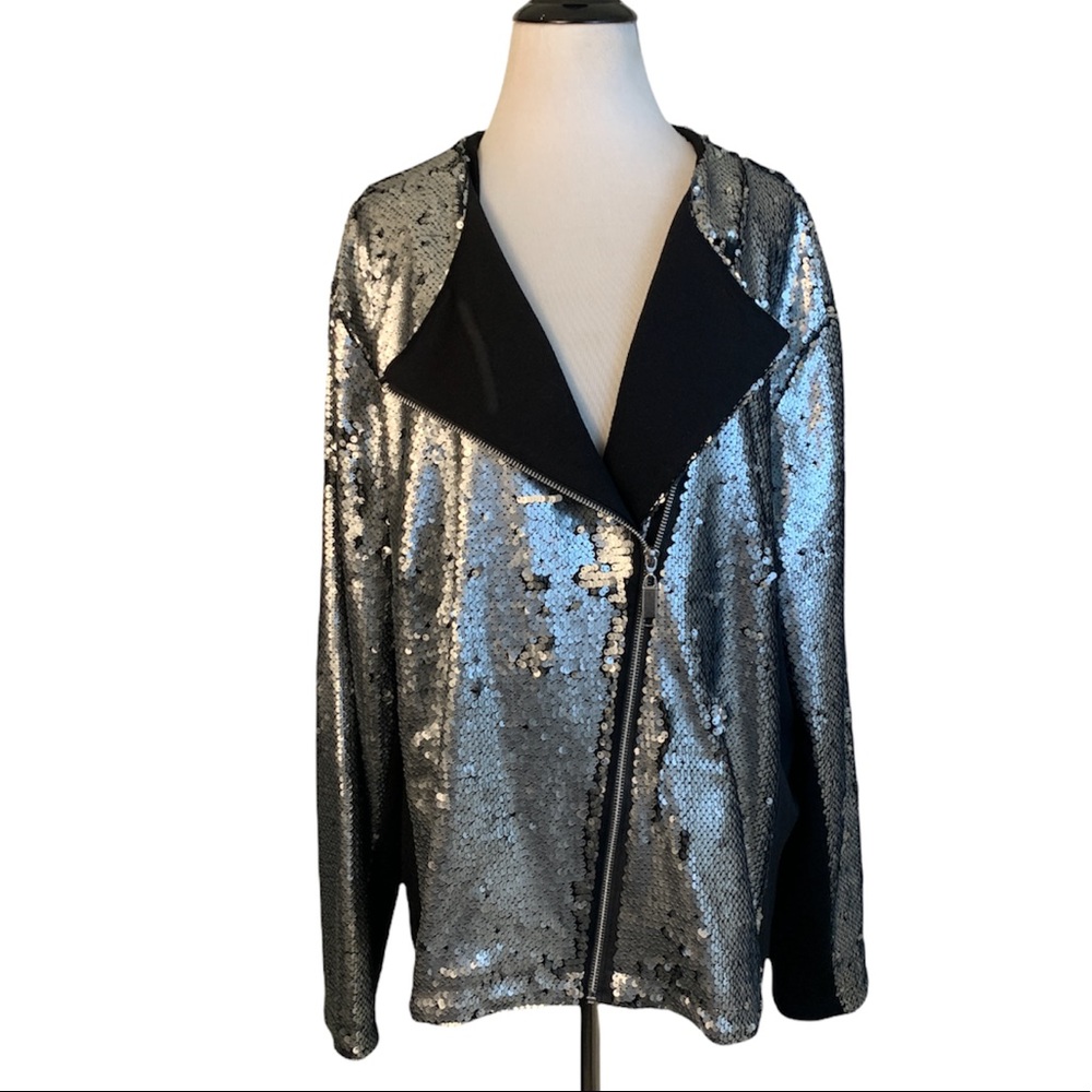 NWT Capsule Sequin Jacket